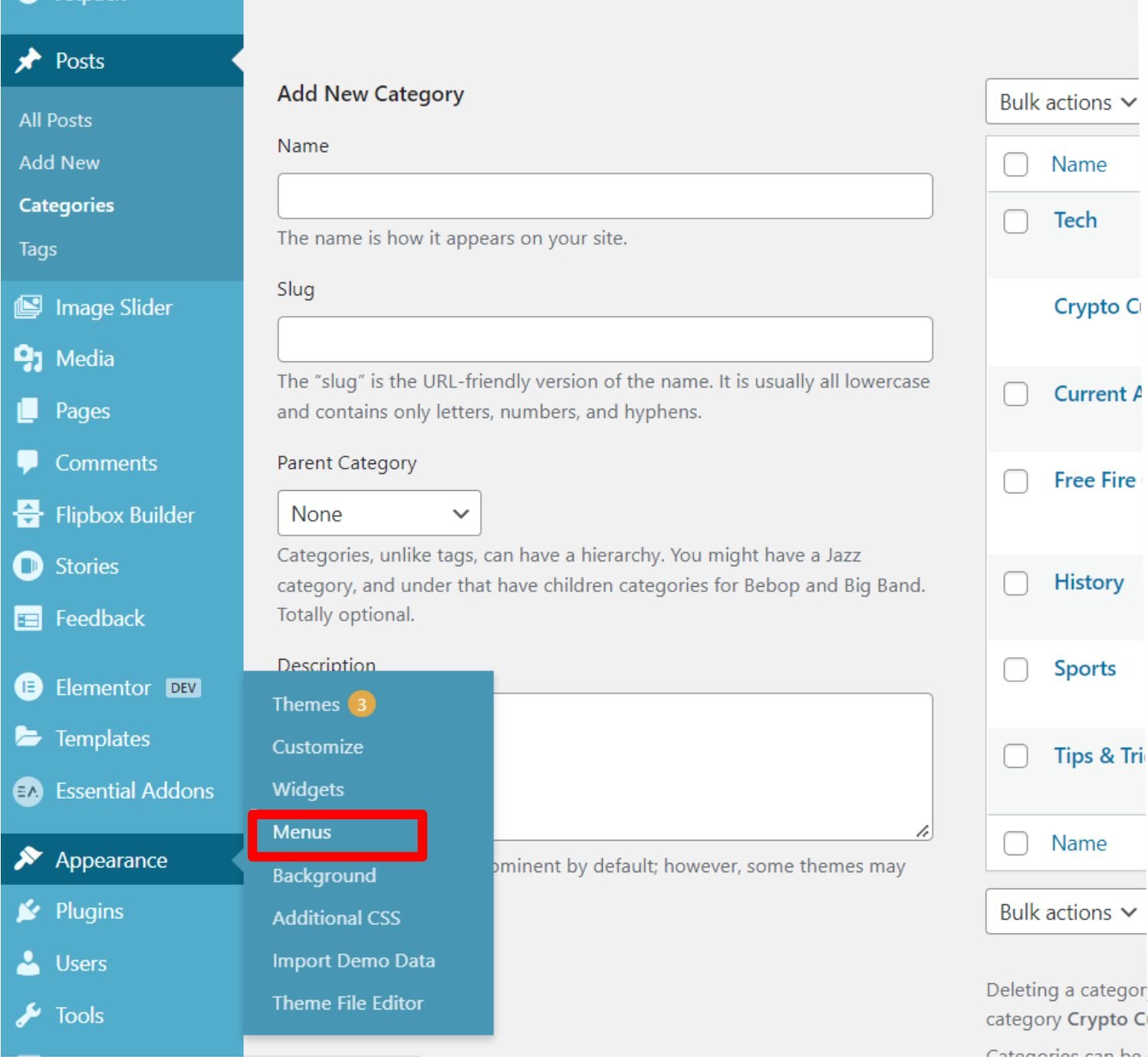 Create Multiple Blog Pages In WordPress Using Categories