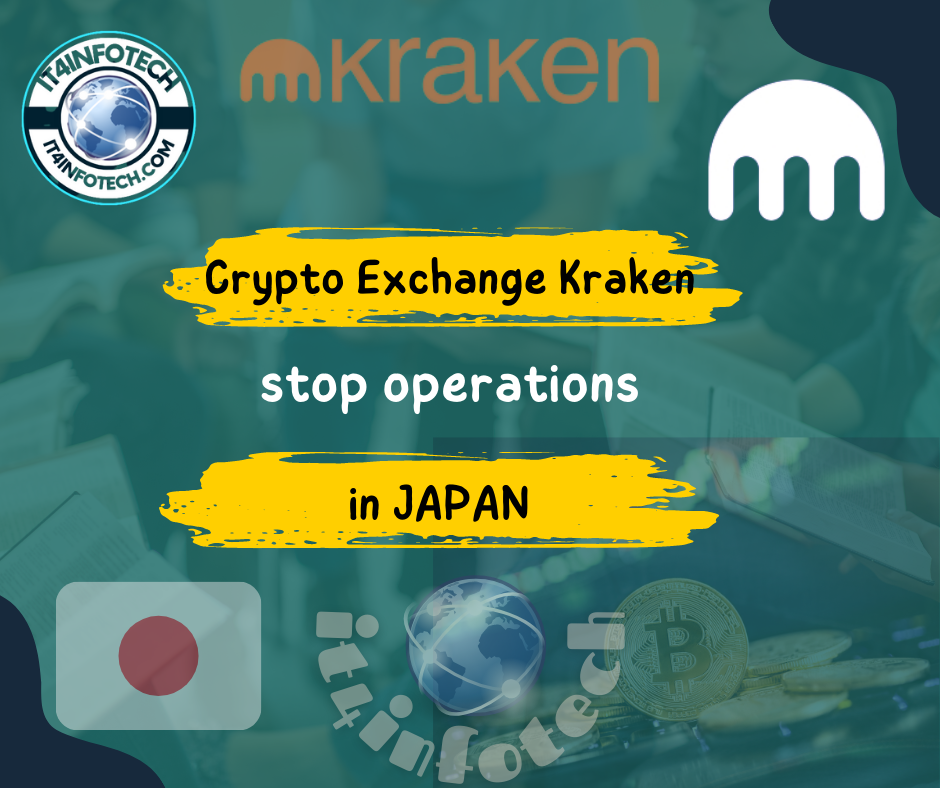 Kraken Exchange Close operations in Japan