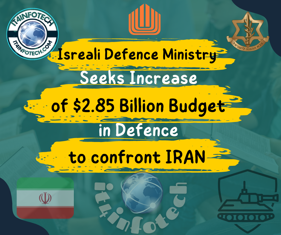 Israeli Defense ministry want Increase