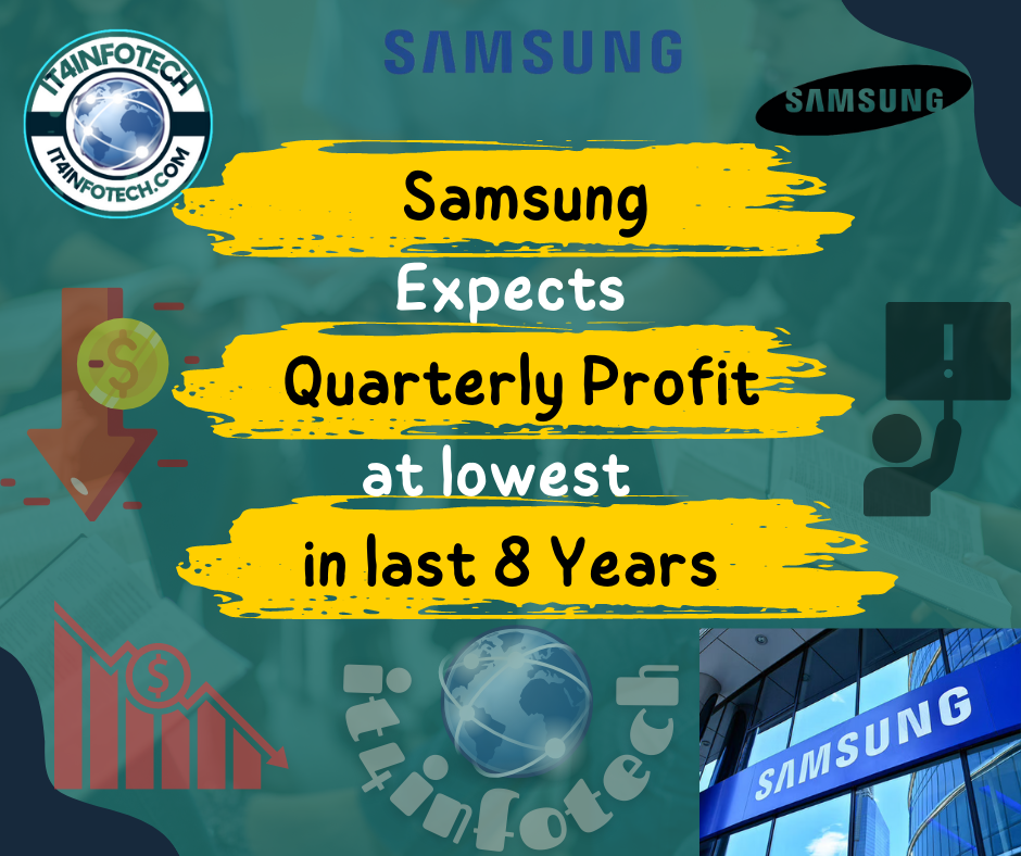 Samsung Hits 8 Years low Profit
