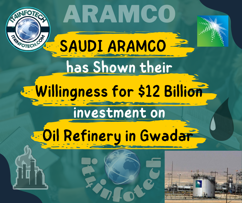 Aramco Investing in Gwadar